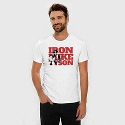 Футболка slim-fit Iron Mike, цвет: белый — фото 2