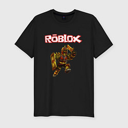 Футболка slim-fit ROBLOX, цвет: черный