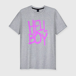 Футболка slim-fit LIL PEEP HELL BOY, цвет: меланж