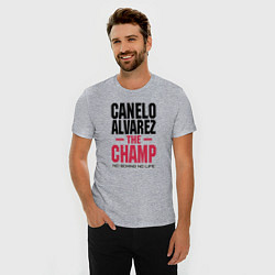 Футболка slim-fit Canelo Alvarez, цвет: меланж — фото 2