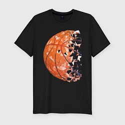 Футболка slim-fit BasketBall Style, цвет: черный