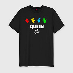 Футболка slim-fit Queen, цвет: черный