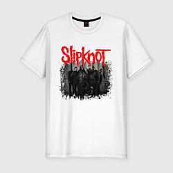 Футболка slim-fit SLIPKNOT, цвет: белый