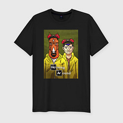 Футболка slim-fit BoJack Horseman, цвет: черный