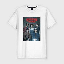 Футболка slim-fit Stranger Thing, цвет: белый