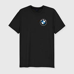 Футболка slim-fit BMW LOGO 2020, цвет: черный