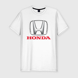 Футболка slim-fit HONDA, цвет: белый