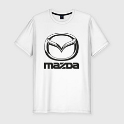 Футболка slim-fit MAZDA LOGO, цвет: белый