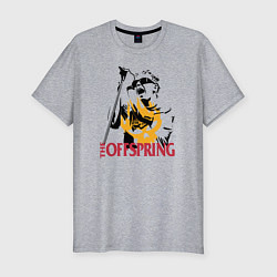 Футболка slim-fit The Offspring, цвет: меланж