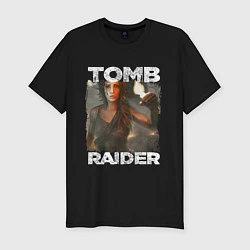 Футболка slim-fit TOMB RAIDER, цвет: черный