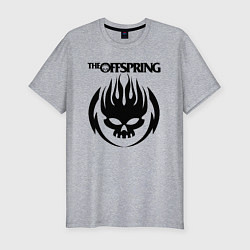 Футболка slim-fit THE OFFSPRING, цвет: меланж