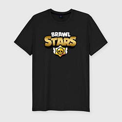 Футболка slim-fit BRAWL STARS GOLD, цвет: черный