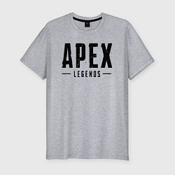 Футболка slim-fit APEX LEGENDS НА СПИНЕ, цвет: меланж