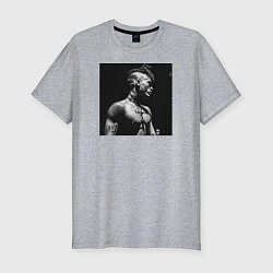 Футболка slim-fit XXXTentacion, цвет: меланж