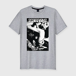 Футболка slim-fit Scorpions, цвет: меланж