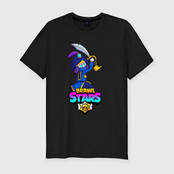 Футболка slim-fit ROGUE MORTIS BRAWL STARS, цвет: черный