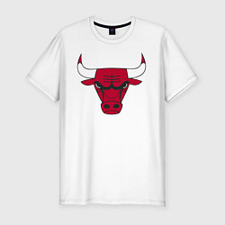 Мужская slim-футболка Chicago Bulls