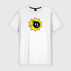 Футболка slim-fit Serious Sam 4, цвет: белый