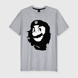 Футболка slim-fit Che Mario, цвет: меланж