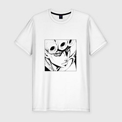 Футболка slim-fit JoJo’s Bizarre Adventure, цвет: белый