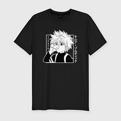 Мужская slim-футболка Killua Hunter x Hunter Киллуа