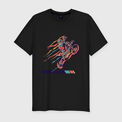 Футболка slim-fit Motocross Z, цвет: черный