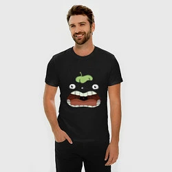 Футболка slim-fit Scream Totoro, цвет: черный — фото 2