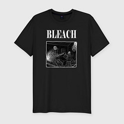 Футболка slim-fit Nirvana рисунок для Альбома Bleach, цвет: черный