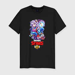 Футболка slim-fit Brawl STARS COLETTE, цвет: черный