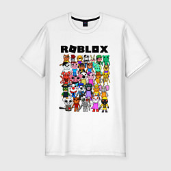 Футболка slim-fit ROBLOX PIGGY, цвет: белый