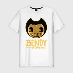 Футболка slim-fit Bendy And The Ink Machine, цвет: белый