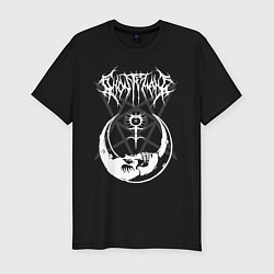 Футболка slim-fit GHOSTEMANE, цвет: черный