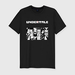 Футболка slim-fit UNDERTALE, цвет: черный