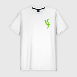 Футболка slim-fit Vegan Thug, цвет: белый