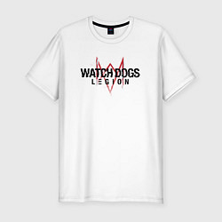 Футболка slim-fit WATCH DOGS: LEGION, цвет: белый