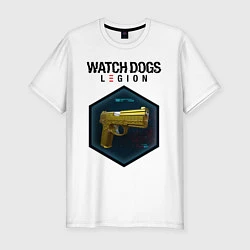 Футболка slim-fit Watch Dogs Legion, цвет: белый