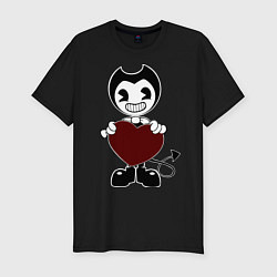 Футболка slim-fit Bendy And The Ink Machine, цвет: черный