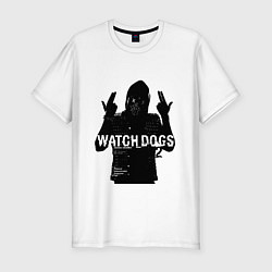 Футболка slim-fit Watch dogs 2 Z, цвет: белый