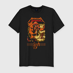 Футболка slim-fit Metallica, цвет: черный