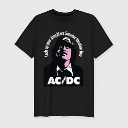 Футболка slim-fit ACDC, цвет: черный