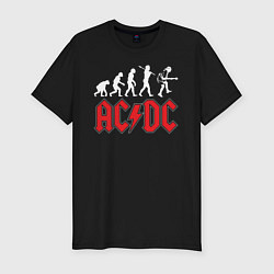 Футболка slim-fit ACDC, цвет: черный