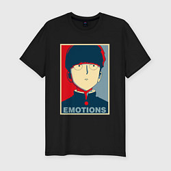 Футболка slim-fit Mob Emotions Z, цвет: черный