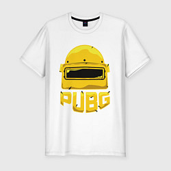 Футболка slim-fit PUBG, цвет: белый