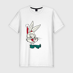 Футболка slim-fit Bugs Bunny, цвет: белый