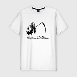 Футболка slim-fit Children of Bodom Z, цвет: белый