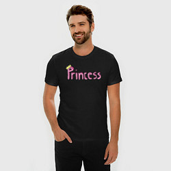 Футболка slim-fit Princess, цвет: черный — фото 2