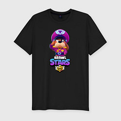 Футболка slim-fit Brawl Stars - Colonel Ruffs, цвет: черный