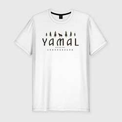 Футболка slim-fit YAMAL UNDERGROUND, цвет: белый