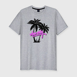 Футболка slim-fit GTA Vice City, цвет: меланж