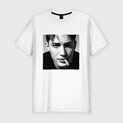 Футболка slim-fit ТОМ ХАРДИ, цвет: белый
